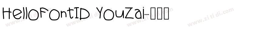HelloFontID YouZai字体转换